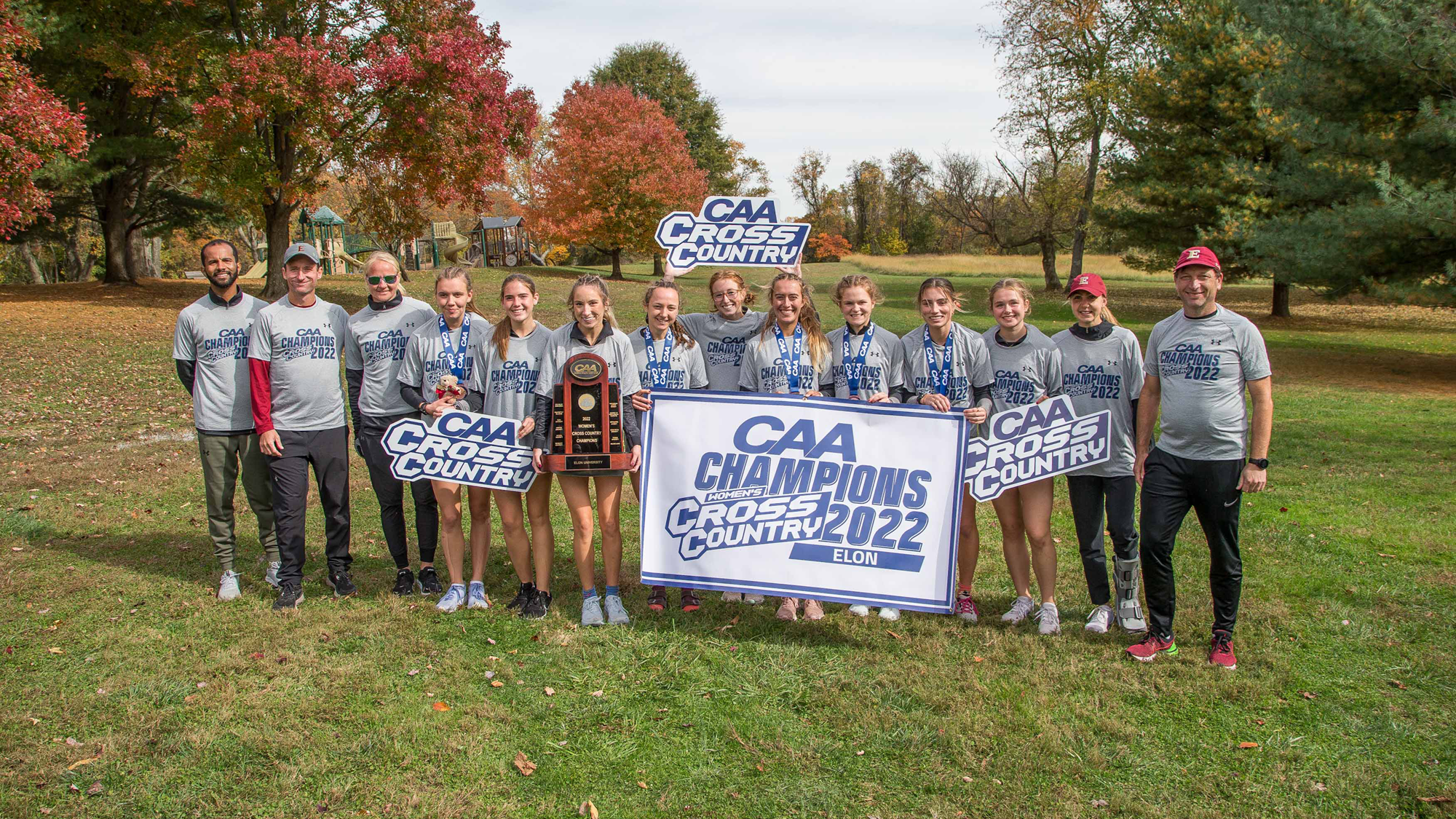 Elon Wins Fourth Straight Women’s CAA Cross Country Championship; Hassman Becomes First Individual Champion from Northeastern
