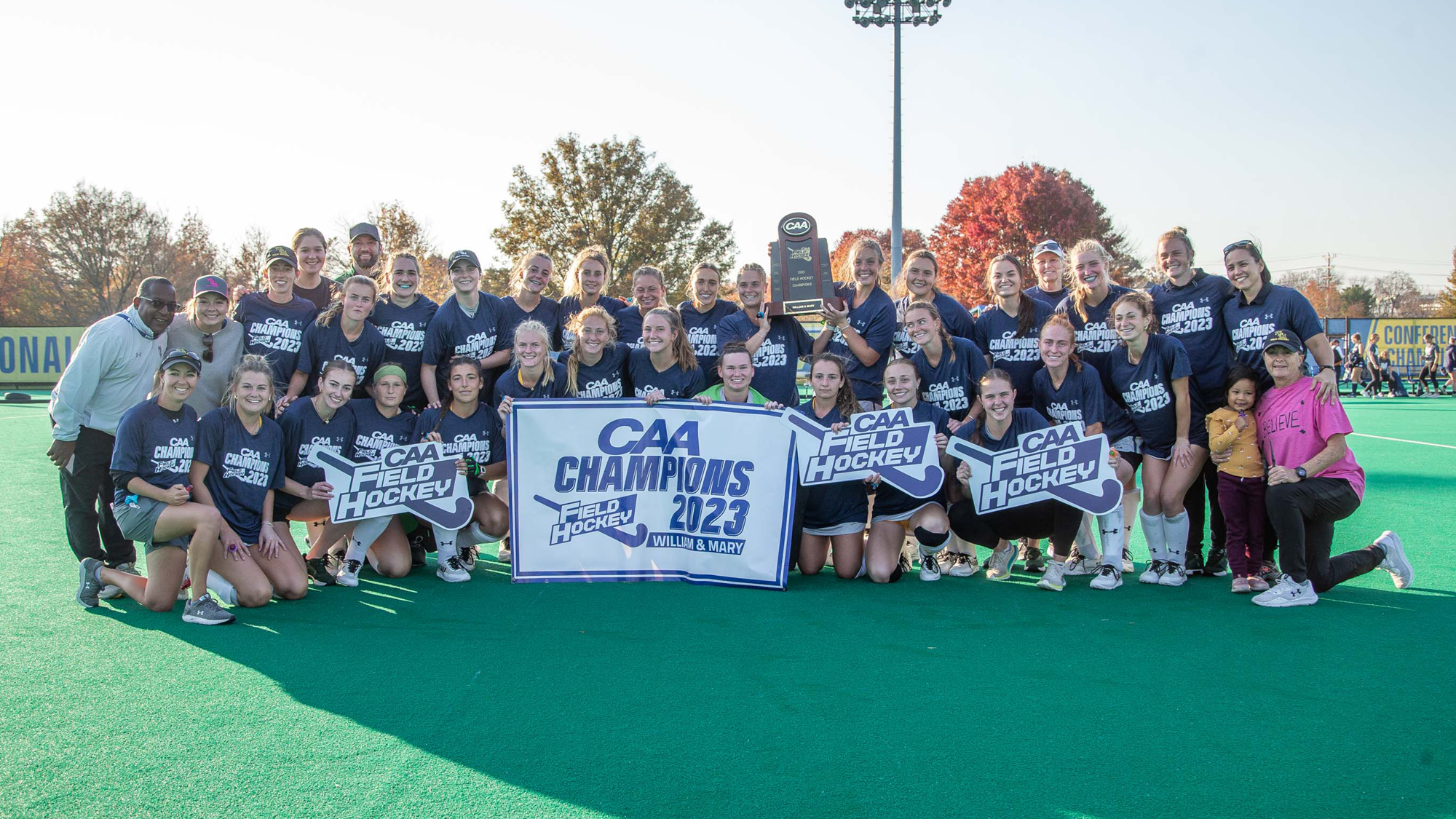 Curran’s Hat Trick Lifts William & Mary to Program’s Second CAA Field Hockey Championship