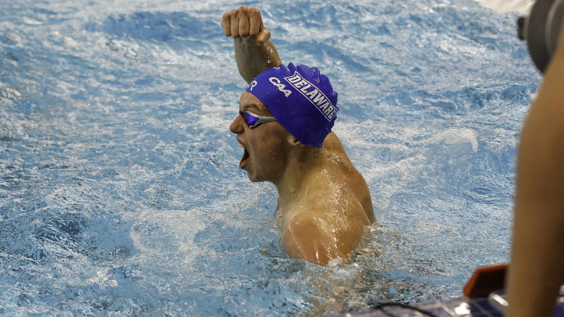 Record-Setting Start To 2023 CAA Men's and Women's Swimming Championships