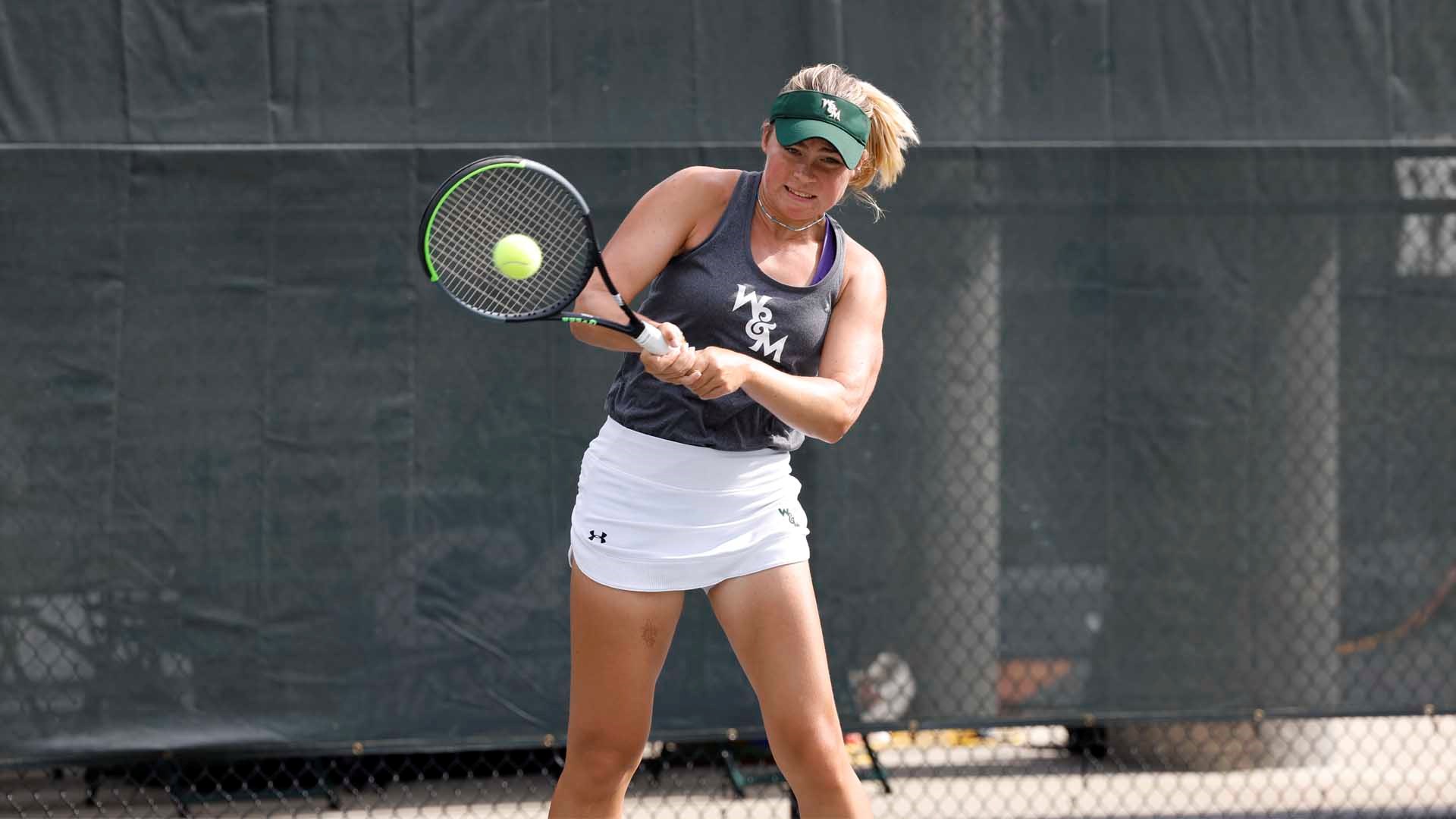 William & Mary And UNCW Advance To CAA Women's Tennis Championship Match