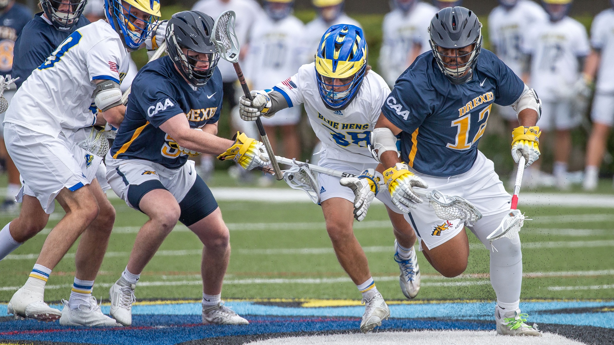 Delaware, Drexel, Stony Brook and Towson Make Up 2023 CAA Men’s Lacrosse Championship Bracket