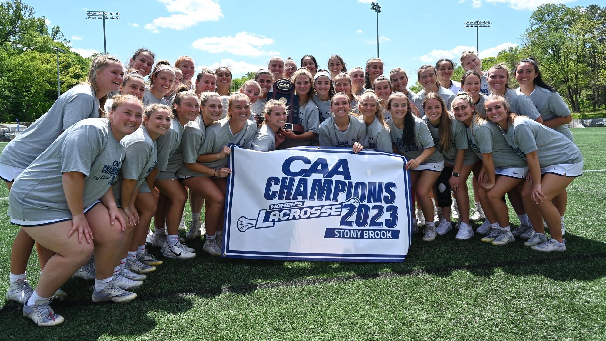 Stony Brook Wins First CAA Women’s Lacrosse Title with Record-Setting Performance
