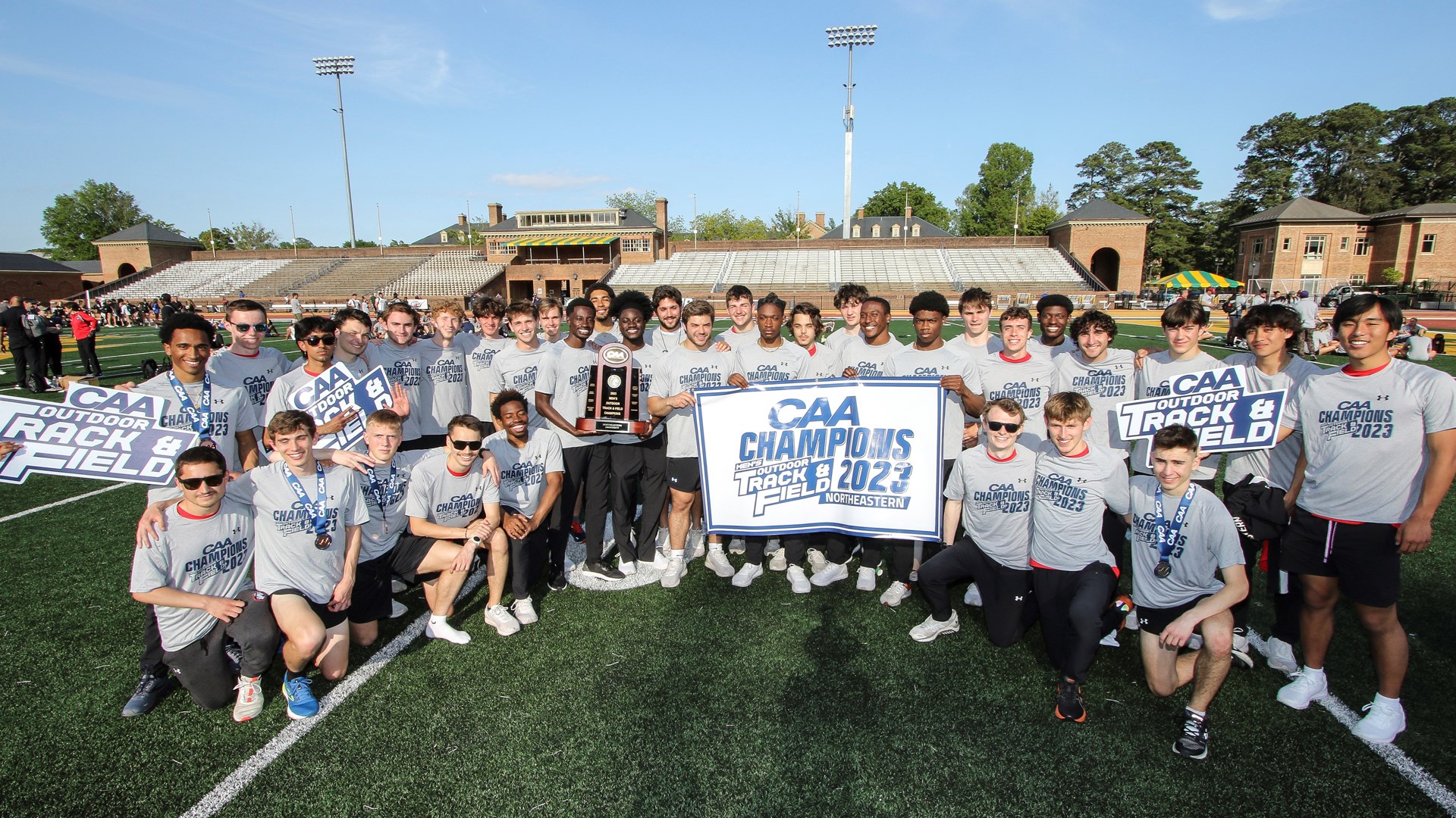 Northeastern Captures Eighth Consecutive CAA Men's Track & Field Championship