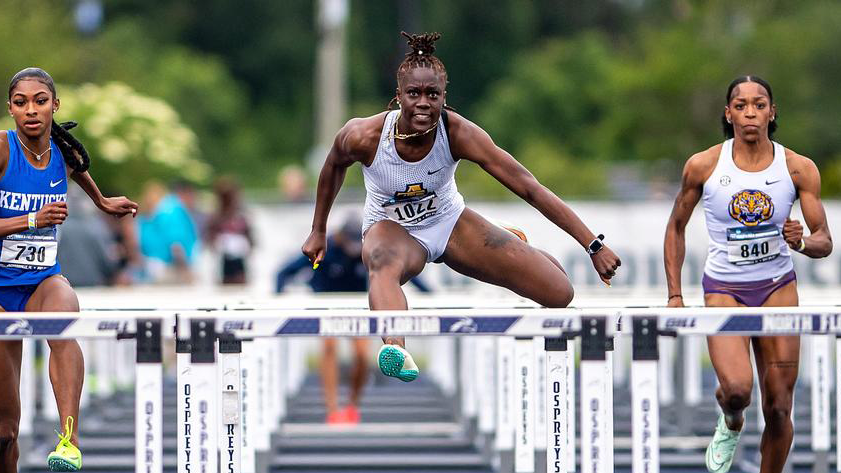 Salmon Advances to 100m Hurdle Finals with Record-Breaking Performance on Day Two of NCAA Championships