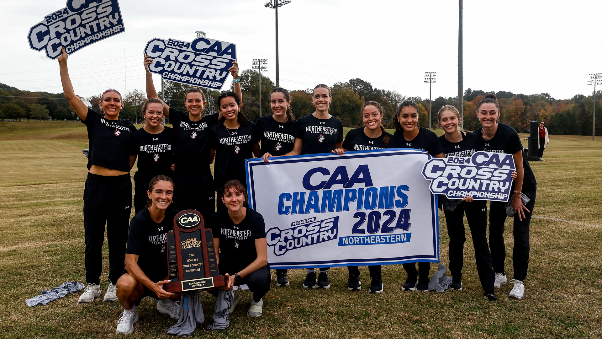 Northeastern Wins First CAA Women's Cross Country Championship As Hassman Claims Third Straight Individual Title