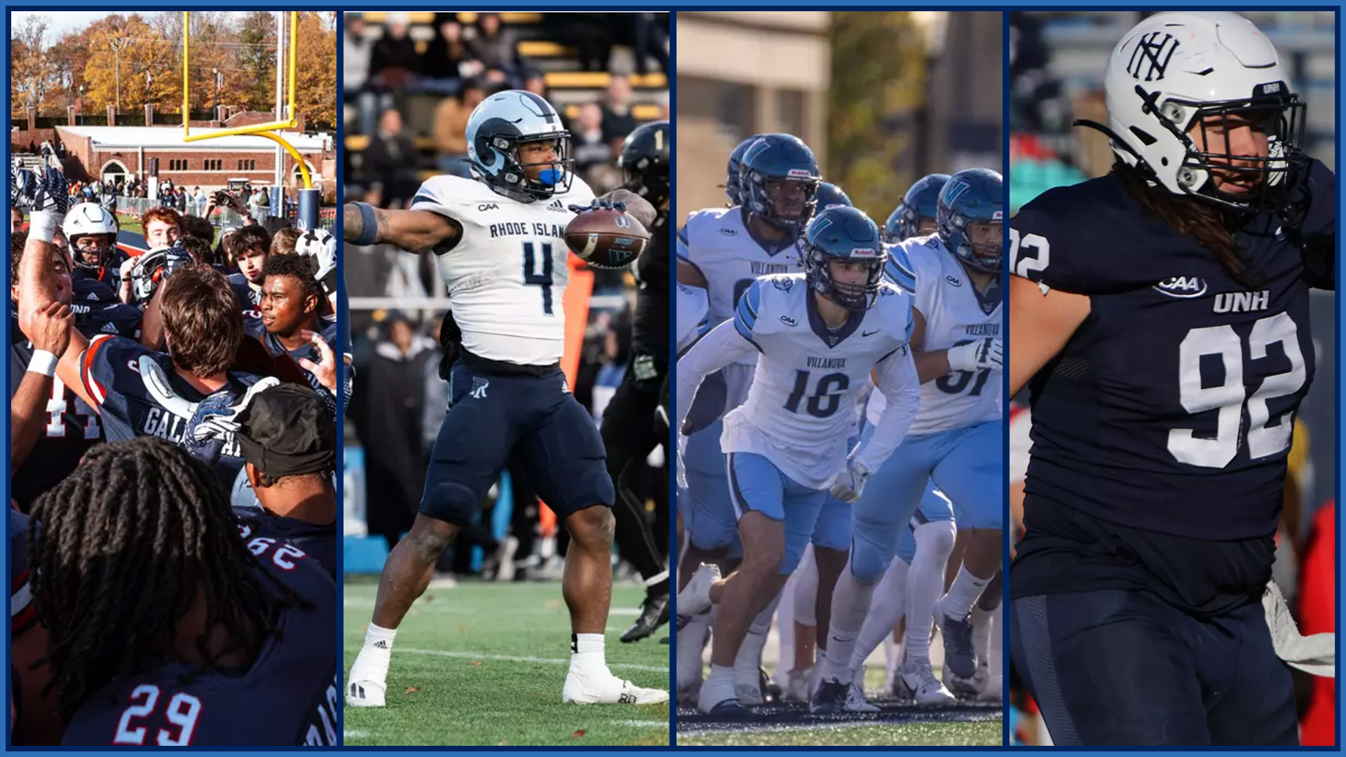 Four CAA Football Teams Open FCS Playoffs On Saturday