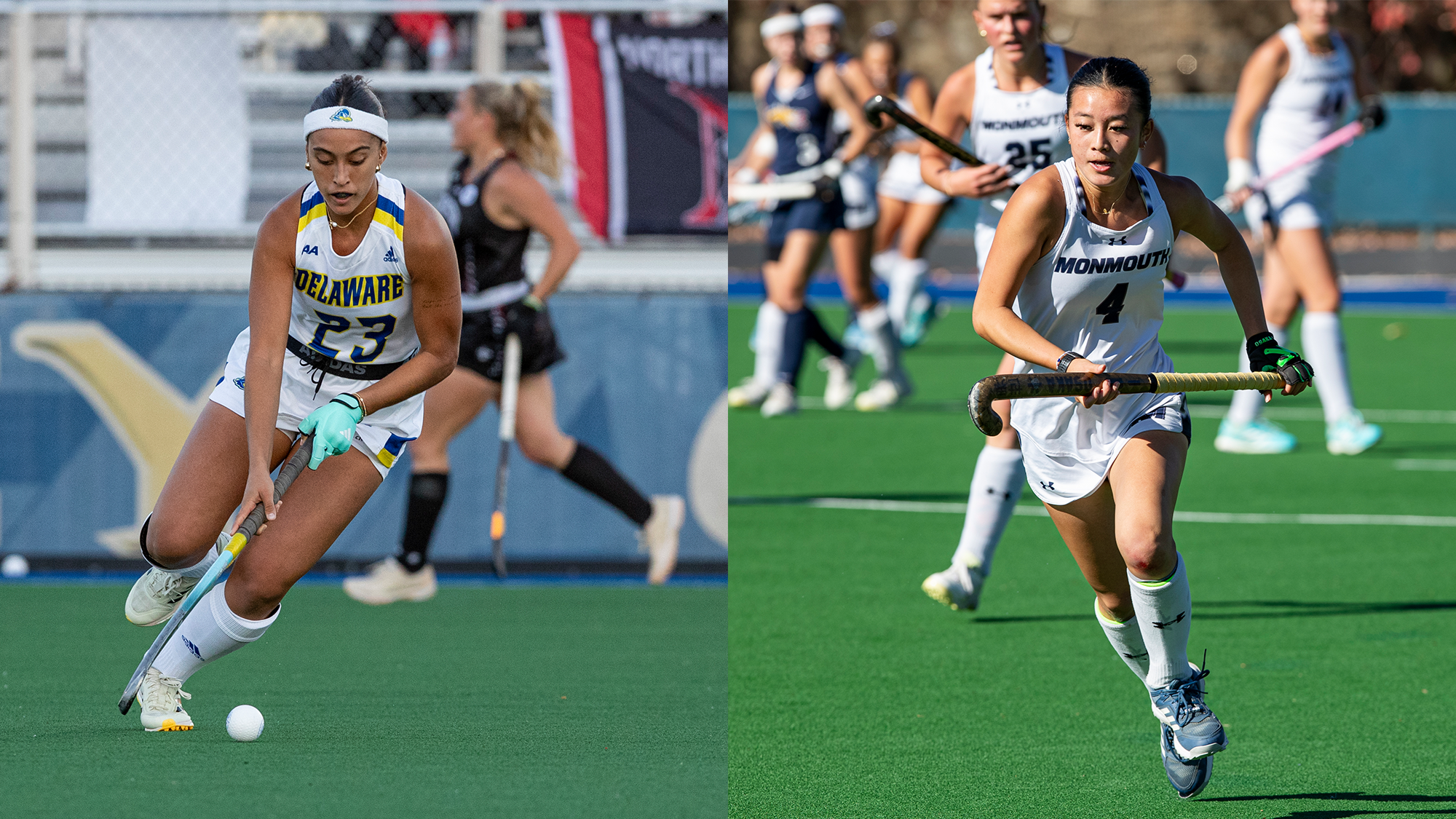 Monmouth and Delaware Face Off for CAA Field Hockey Championship Title