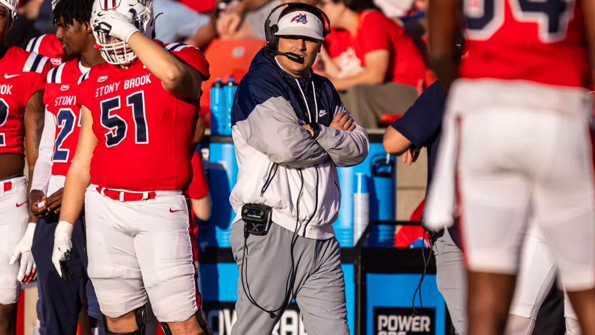 Stony Brook's Billy Cosh Honored As 2024 FCS Coach Of The Year By The AFCA