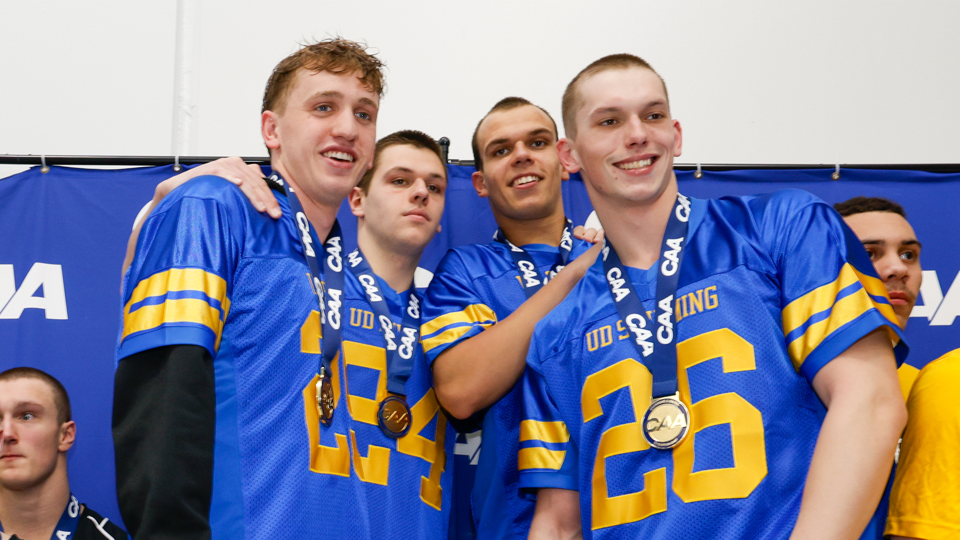 UNCW Men and Women Hold Narrow Leads After Day 1 Of CAA Swimming & Diving Championship