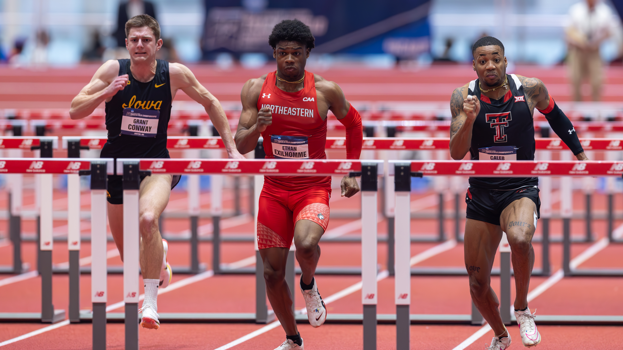 Exilhomme Concludes Indoor Season with First Team All-America Honors