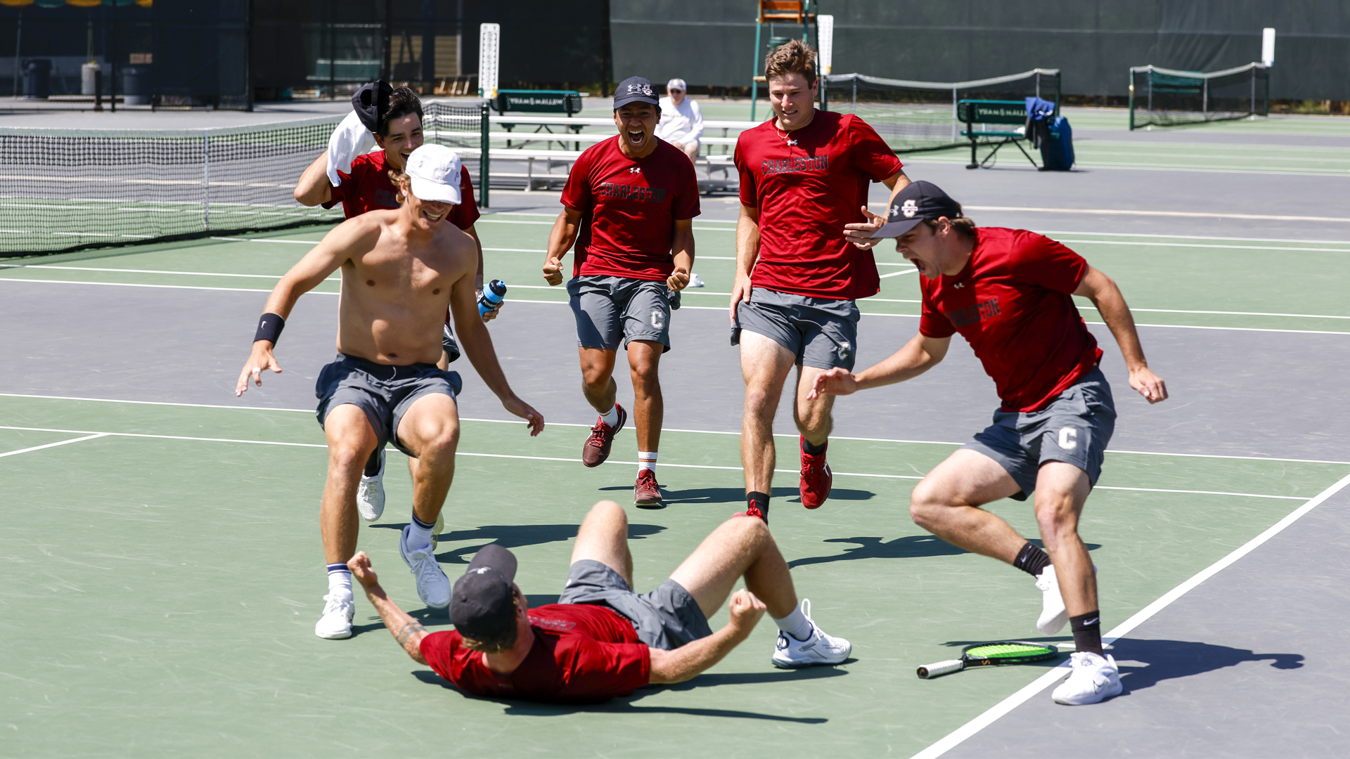 Campbell, Drexel And Charleston Win First-Round Matches At CAA Men's Tennis Championship