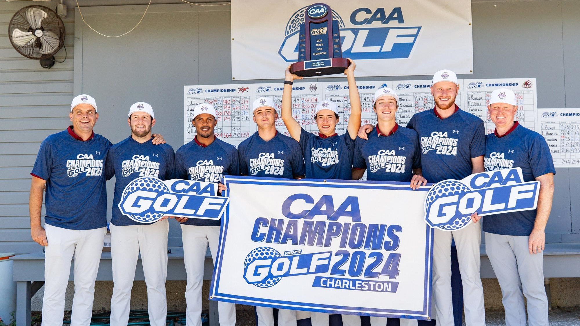 Charleston Surges to CAA Men’s Golf Title with Record Performance
