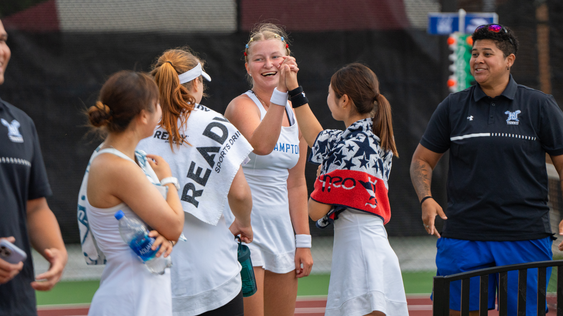 Elon, UNCW, Campbell And Hampton Advance To Quarterfinals Of CAA Women's Tennis Championship