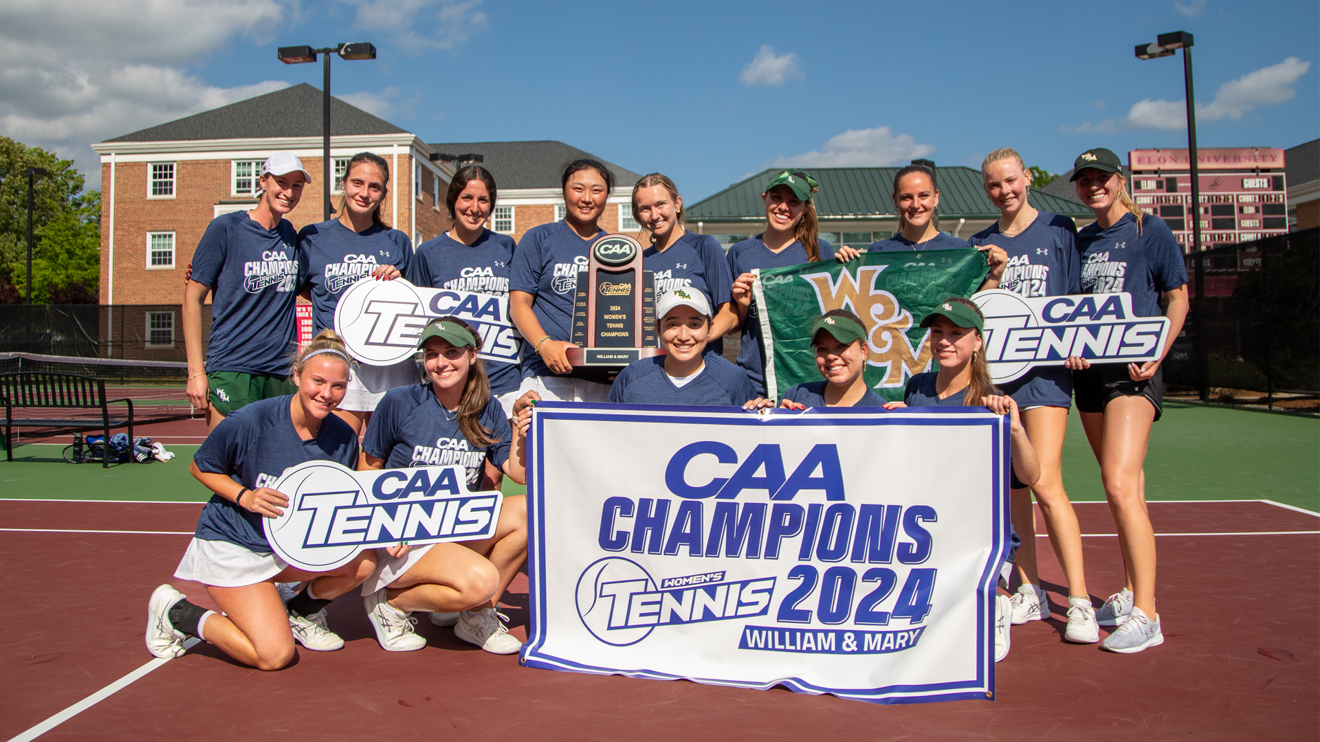 William & Mary Captures Third Straight CAA Women's Tennis Championship With 4-0 Victory Over Delaware