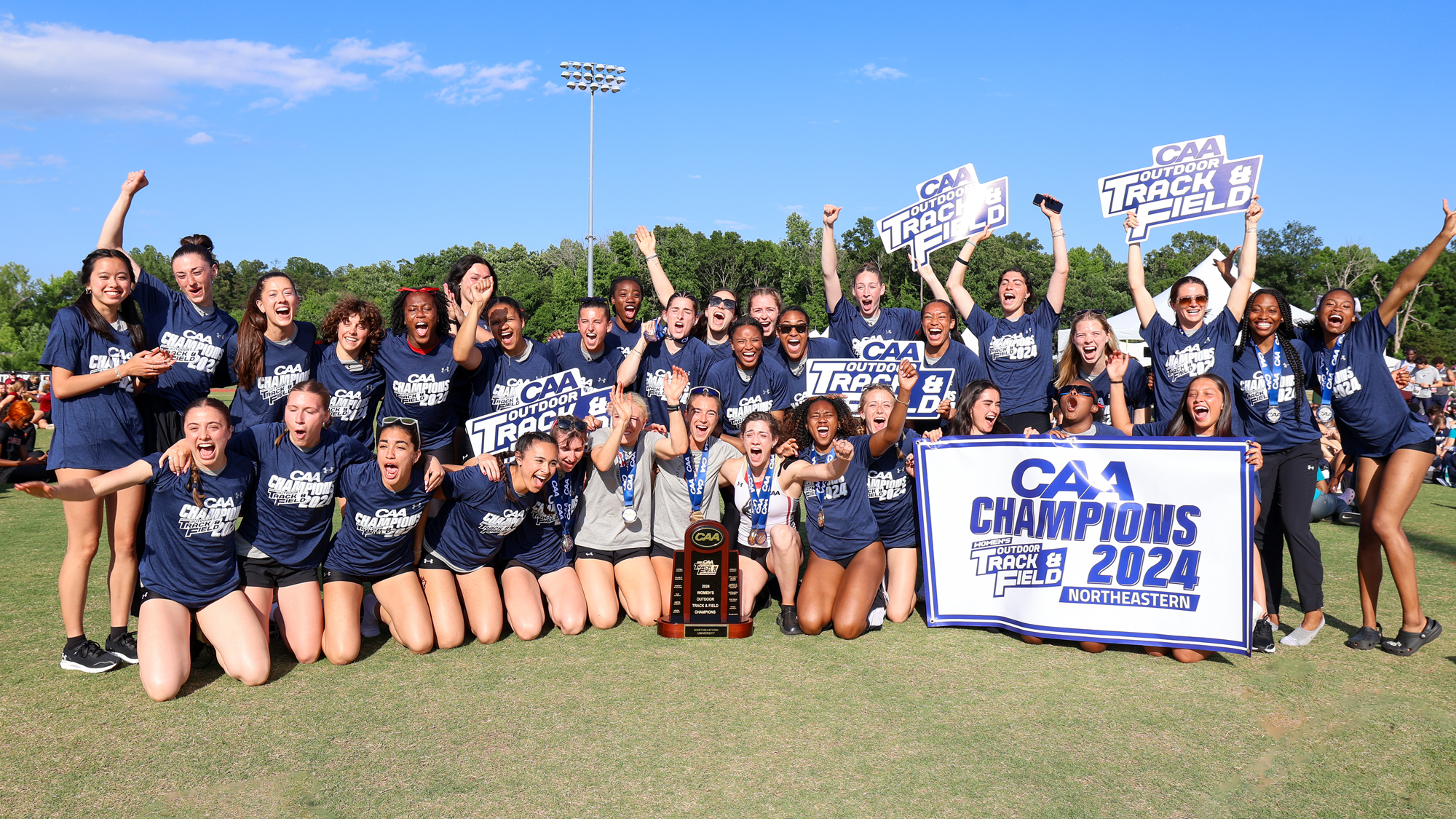 Northeastern Wins Third CAA Women’s Outdoor Track & Field Championship