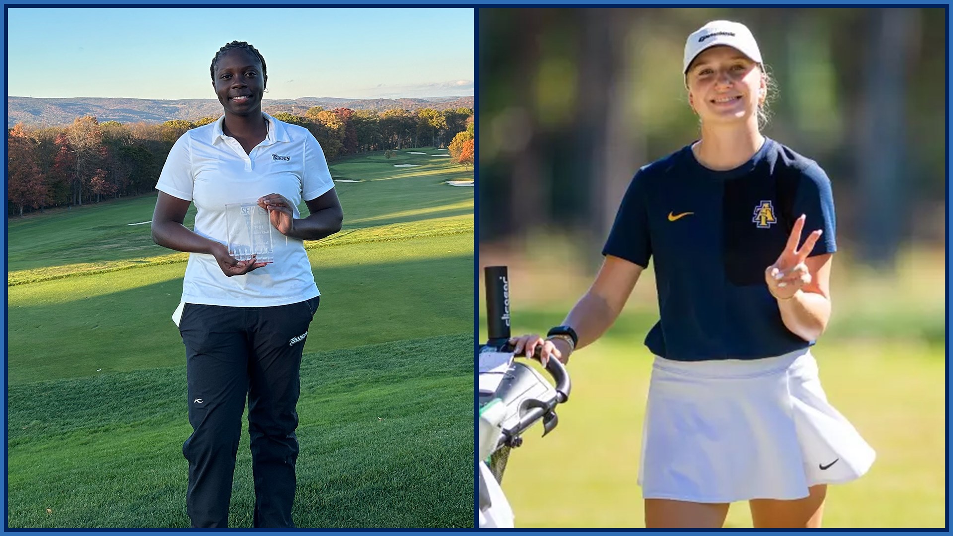 CAA Women’s Golf Weekly Awards – Oct. 22, 2025