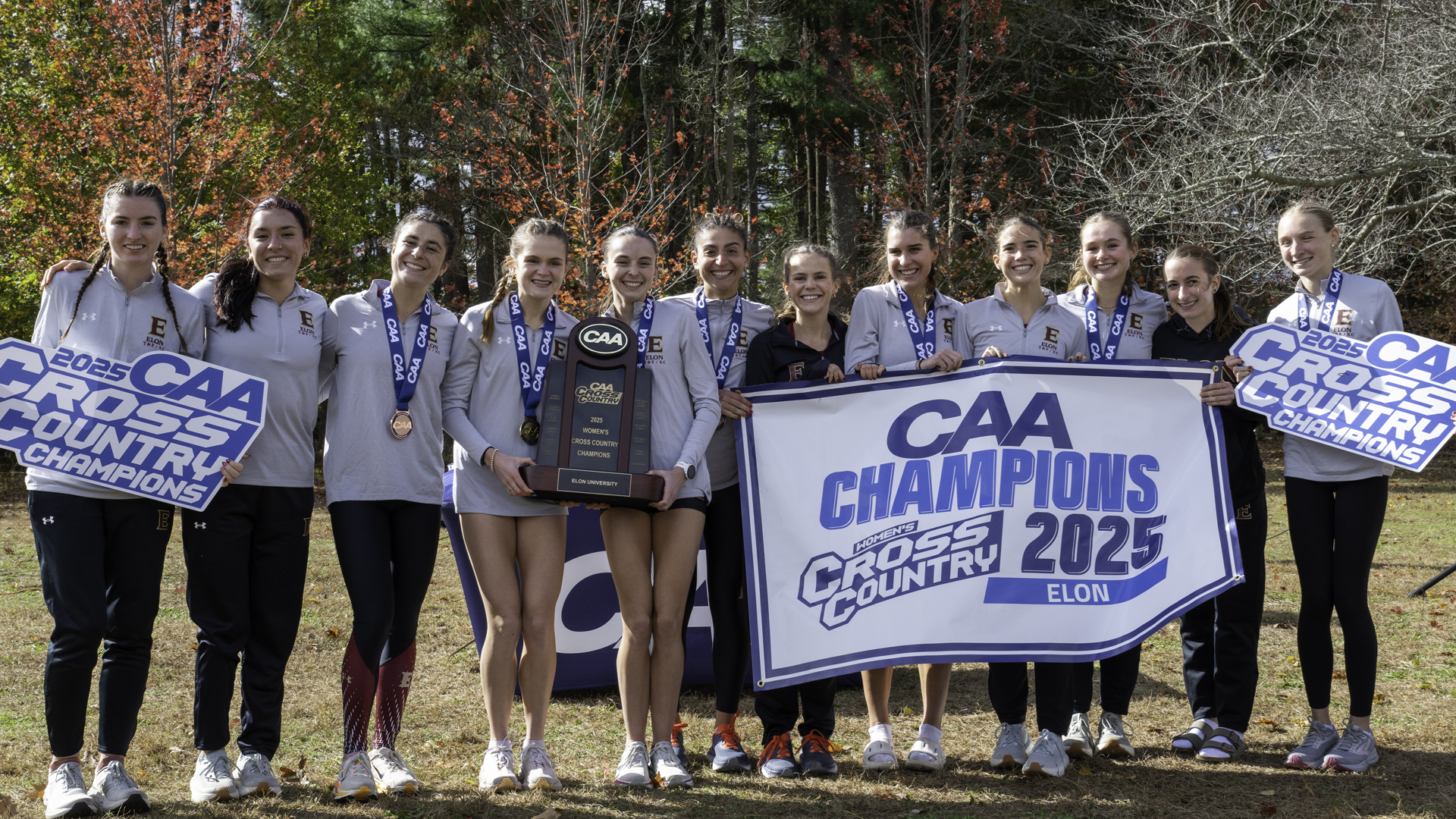 Elon Captures Sixth CAA Women's Cross Country Championship In Past Seven Years