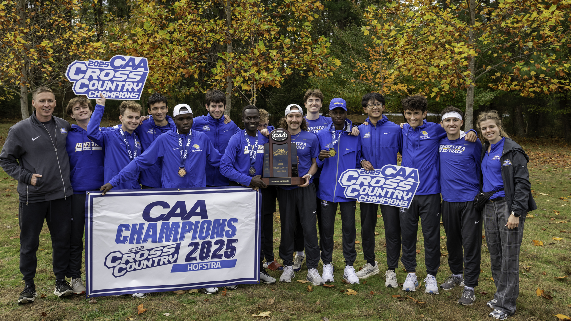 Hofstra Claims Its First CAA Men's Cross Country Championship