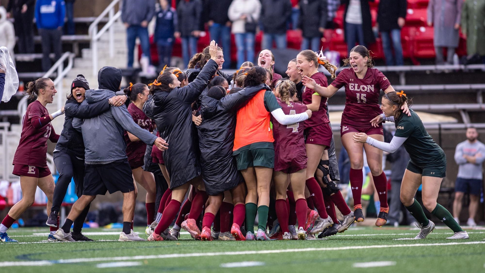 Elon Captures 2025 CAA Women’s Soccer Championship with Historic Finish in PKs