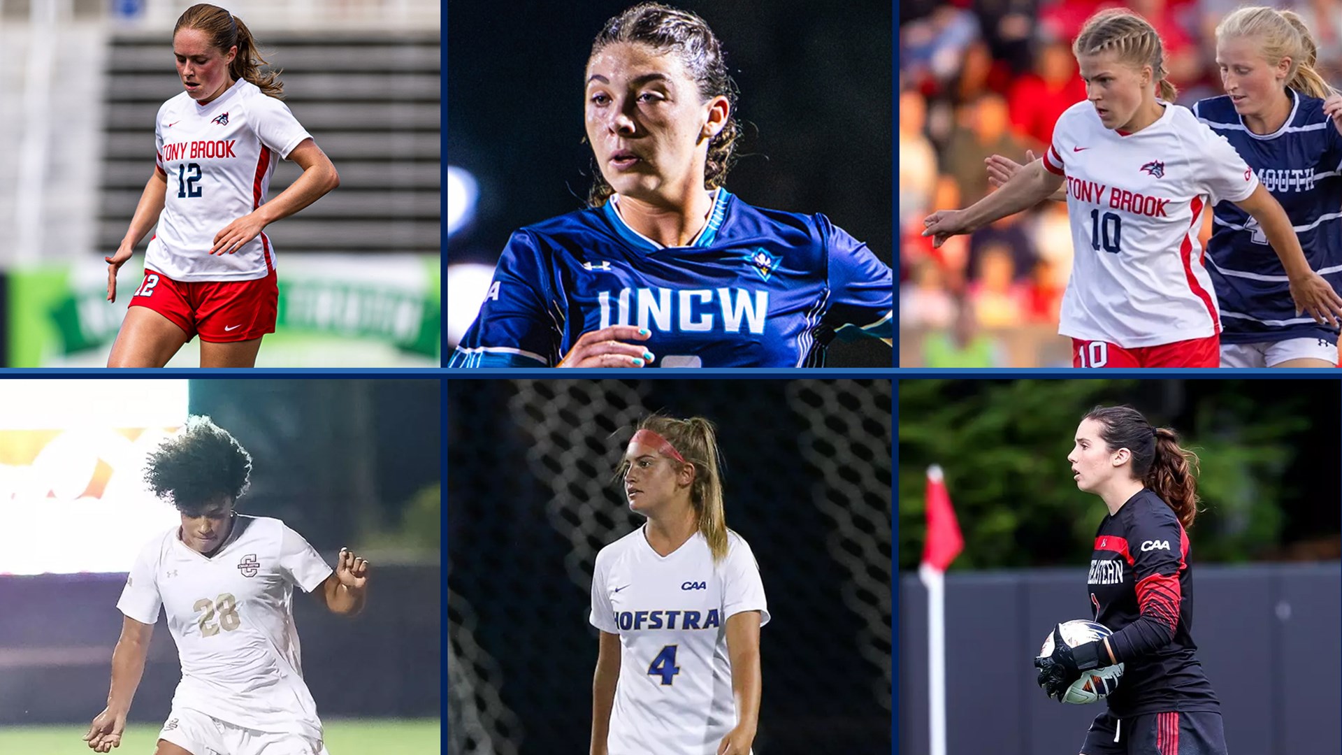Six CAA Women’s Soccer Players Capture United Soccer Coaches’ All-East Region Selections