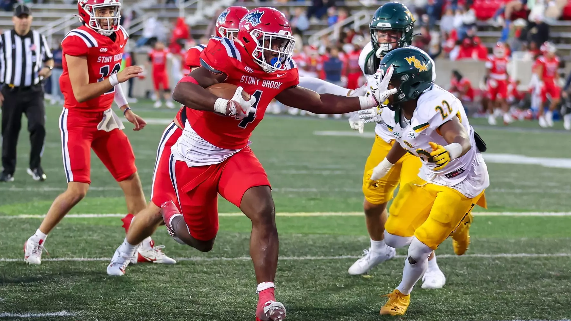 CAA Football Places 12 Players On 2025 Stats Perform FCS Preseason All-America Team