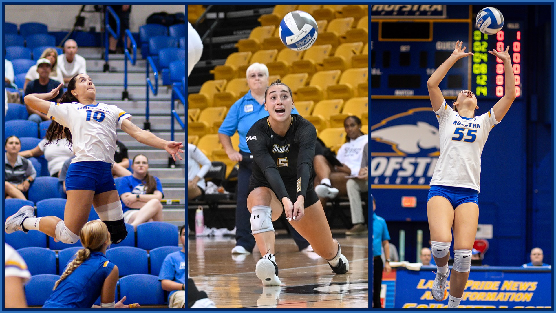 CAA Volleyball Weekly Awards – Sept. 22, 2025